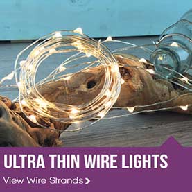 ultra thin wire lights