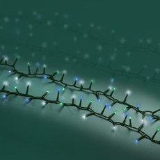 Lumineo Tree Lights Compact Blue 1000-LED PVC 73.81 ft. KM783457