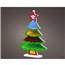 Colorful Christmas Tree LED Infinity Light - 1' KM489928