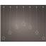 Lumineo Curtain Lights 136-Warm White Micro LEDs Transparent Wire 0.28 L in. KM490425