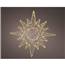 Lumineo LED Frame Light Gold 355-Warm White Micro LEDs Metal Outdoor KM784599