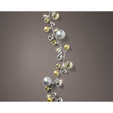 Lumineo String Lights 20-Warm White LEDs Transparent Wire 74.8 L in. KM488947