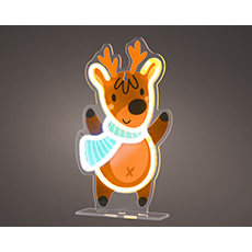 Lumineo LED Neon 83-Multi Color LEDs Acrylic 11.69 H in. KM489916