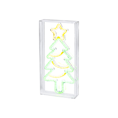 Lumineo LED Neon B 110-Multi Color LEDs Plastic 11.81 H in. KM489934