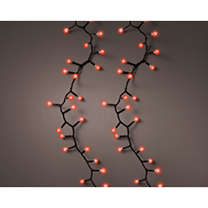 Lumineo Tree Lights 500-Cherry Red LEDs Black Wire 36.08 ft. KM781375