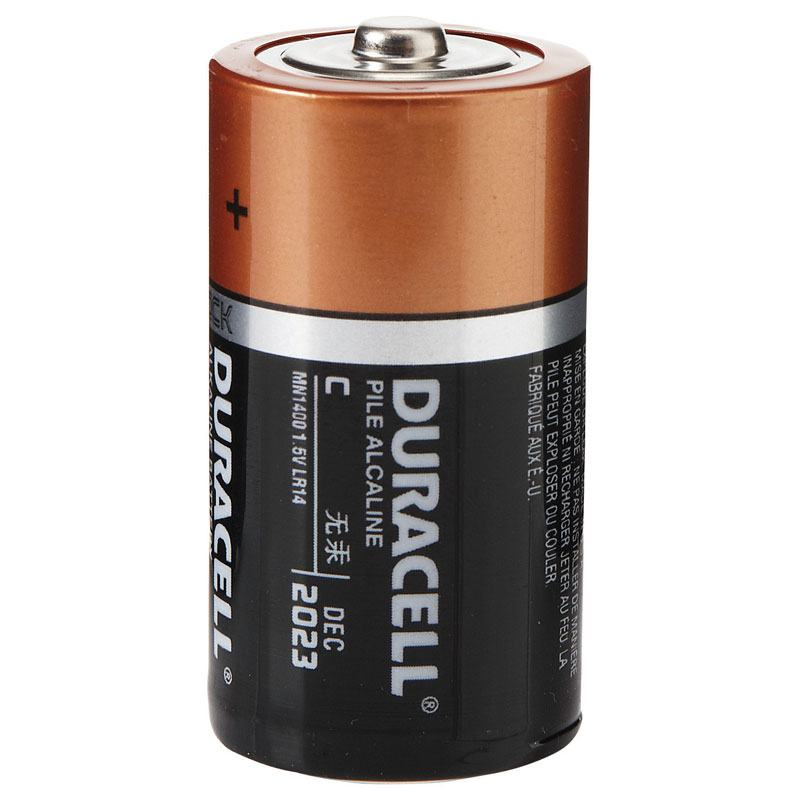 4 Pack C Duracell Batteries  