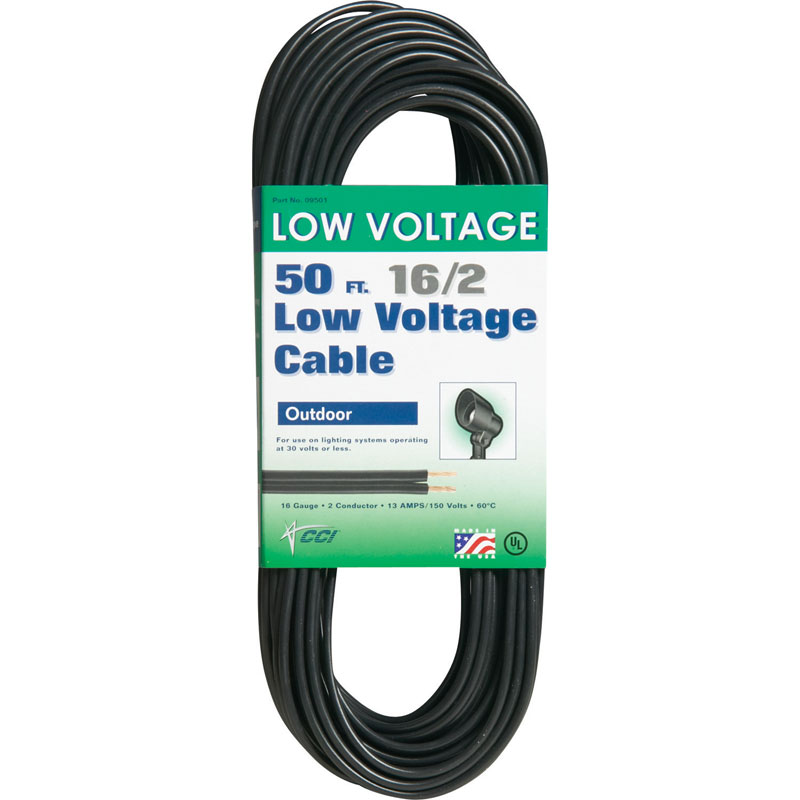 50 ft 16/2 Low Voltage Cable