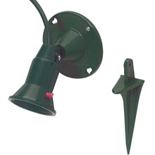 Outdoor Floodlight Lamp Stake Light Holder