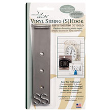 Vinyl Siding S Hook - 2 Pack