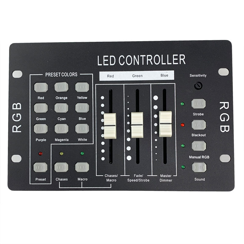 LED Wall Washer Controller - 3-Channel DMX-RGB-3