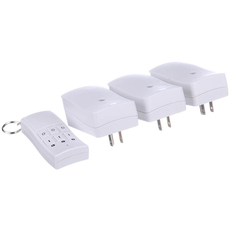 Wireless Remote Control Plug Outlet With Remote On Off Switch (5 Pack 2  Remotes) Electrical Power Outlet Wireless Switch for Light Indoor Home  Lamps Appliance 