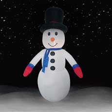 10 FT Inflatable SNOWMAN 918456