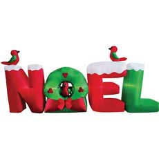 6.5' Inflatable NOEL 919722