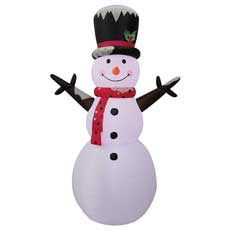 8' Inflatable SNOWMAN 923435