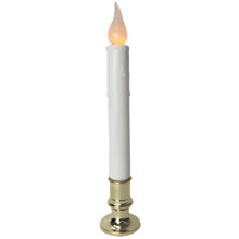 10" LED Flickering Candle - Battery Operated