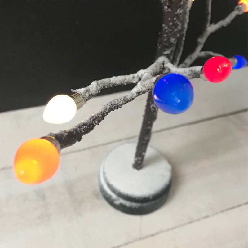 LED Lighted Tree - 20 Warm White Lights
