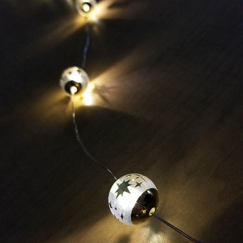Shining Ball Ornament LED String Light DR-30080685