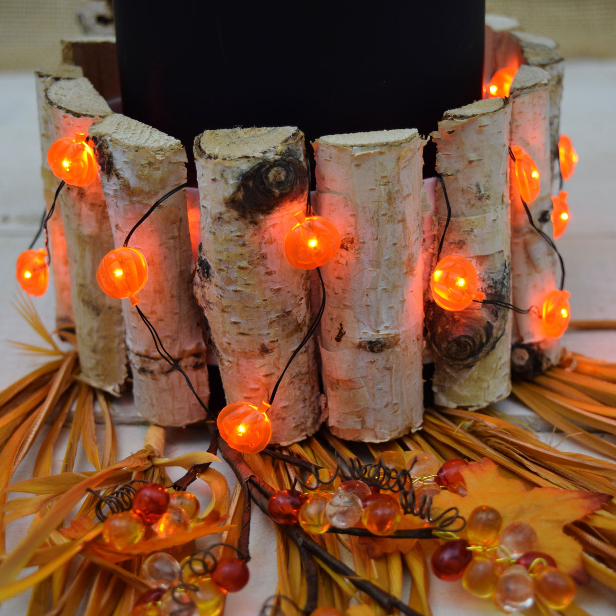 Led Pumpkin Battery Operated Mini String Lights
