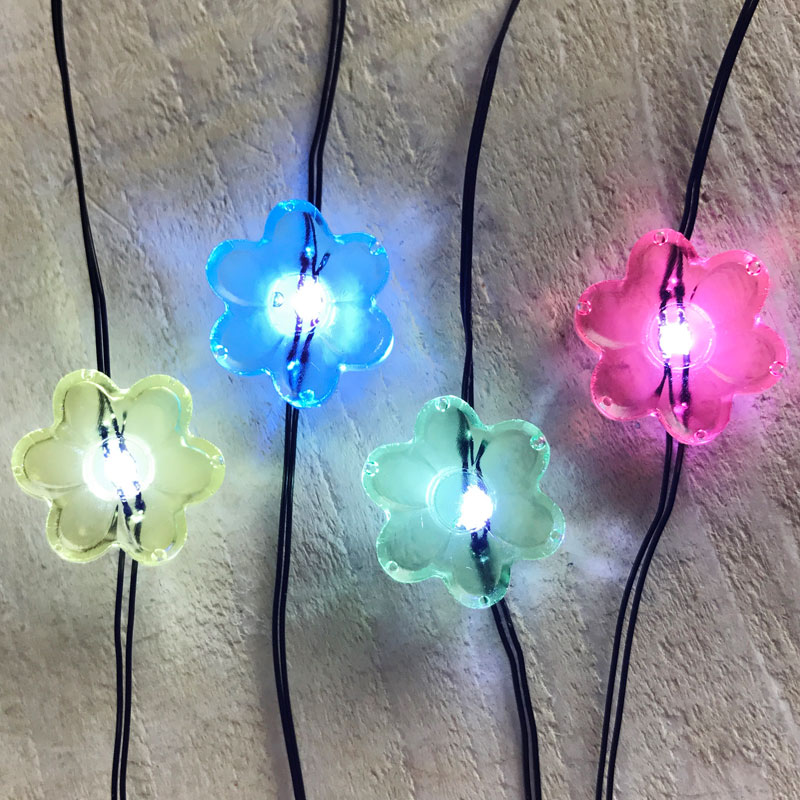 Flower LED Micro String Lights - Battery Operated