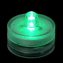 Waterproof Green Submersible Lights - 4 Pack