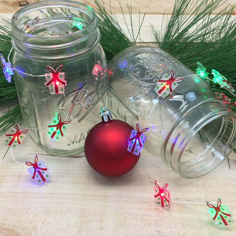 Multicolored Gift LED Battery Operated String Lights