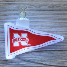 NCAA Nebraska Cornhuskers LED Pennant String Lights - Battery Operated TP-NCAA/NEB