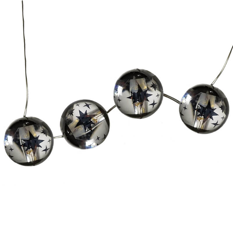 Stellar Star Ornament LED Micro String Lights