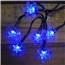 Blue Snowflake LED Battery Operated Light Set 959661-SNOWB