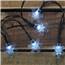 White Snowflake LED Battery Operated Light Set 959661-SNOWW