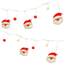 
Micro LED String Lights - Santa Claus - Battery Powered