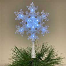 LED Snowflake Holiday Decoration - Battery Operated 856326