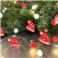 Micro LED String Lights - Christmas Hats - Battery Powered KM486486-CH