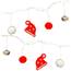 Micro LED String Lights - Christmas Hats - Battery Powered
