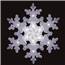 LED Snowflake Holiday Decoration - Battery Operated