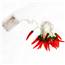 Red Chili Pepper Party String Lights - Battery Operated
