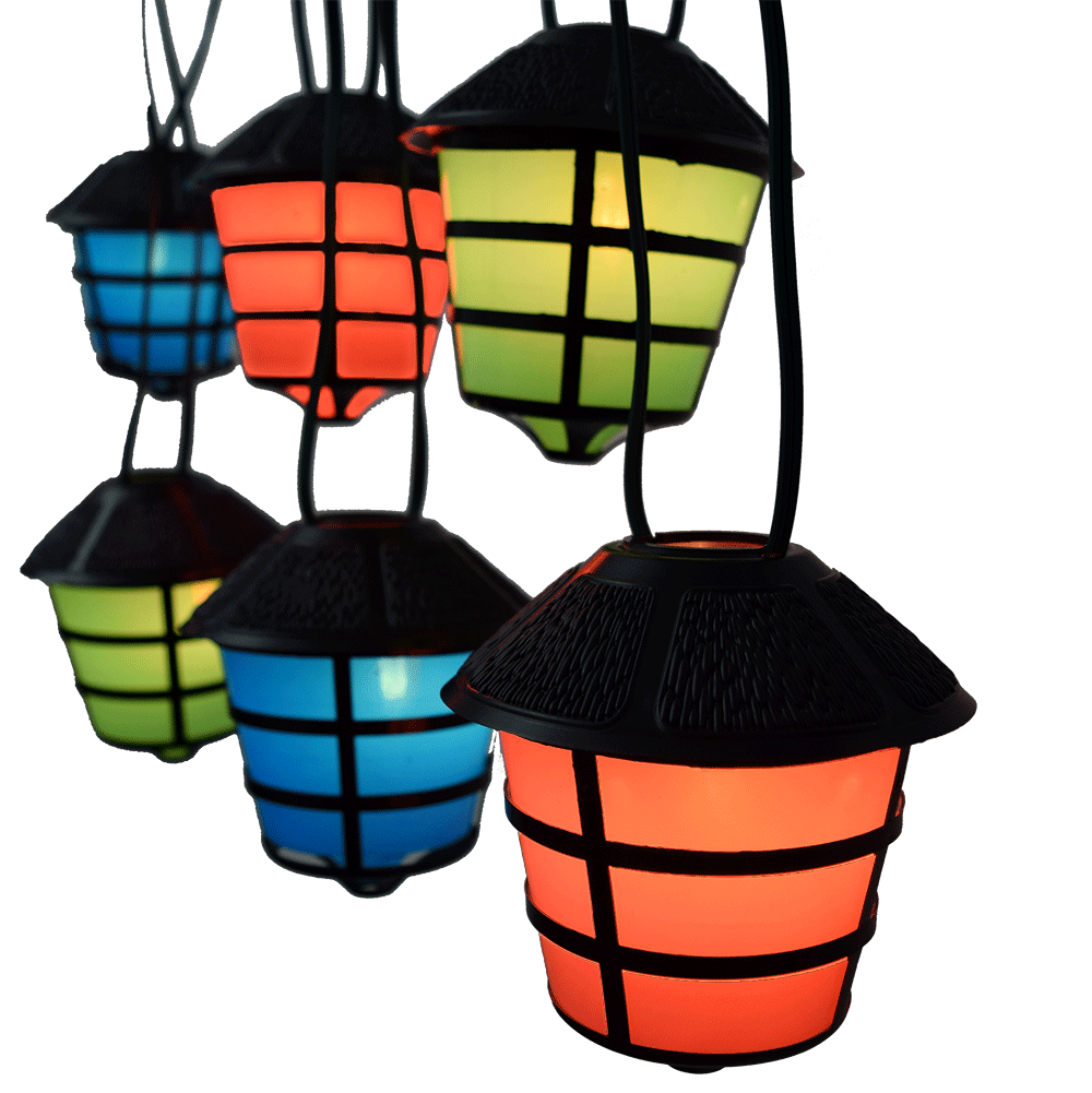 C7 RV Lantern String Lights 10 Lights