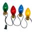 Multicolor Giant C7 Bulb Light Set - 10 Lights  UL4346M