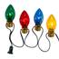 Multicolor Giant C7 Bulb Light Set - 10 Lights  UL4346M