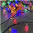 Multi-Function LED Vintage Lights 180-Bulbs - Green Wire - Multi-Color KM783793