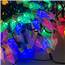 Multi-Function LED Vintage Lights 180-Bulbs - Green Wire - Multi-Color