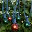 C7 Green/Amber Globe String Light Strand