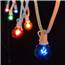 25' White Light Strand - C7 Multi-Color Globe Lights