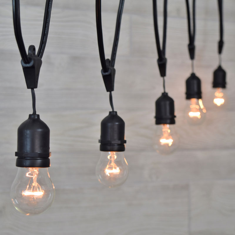 21 Medium Base Suspended Vintage Light Strand Vintage Light Strand