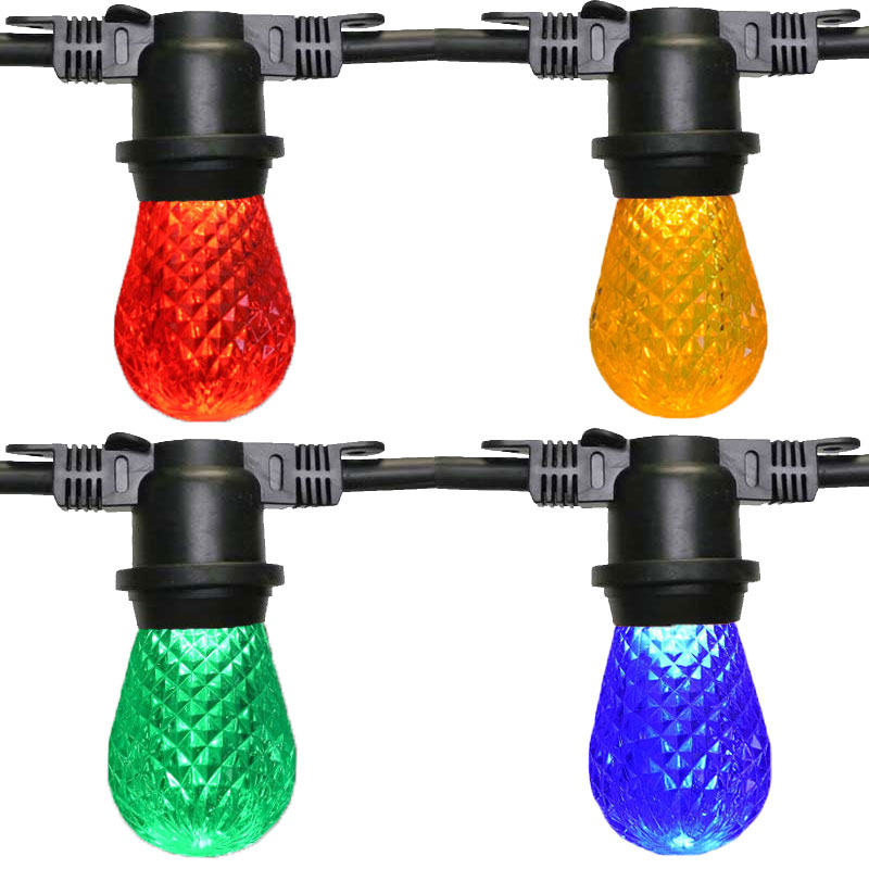 100 ft Multi-Color LED Commercial Light Strand Kit
