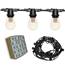 48' Vintage LED Light Strand Kit - Black