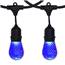 100' Blue LED Suspended Commercial Light Strand Kit