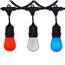 100' Patriotic Suspended String Light Kit - Ceramic