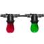 HollyBerry Festive String Light Kit - 48 ft Red & Green Light String