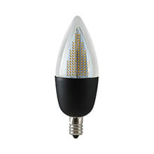 Integrated LED Lantern Fixture - Water Glass Lens EFL-130W-MD
