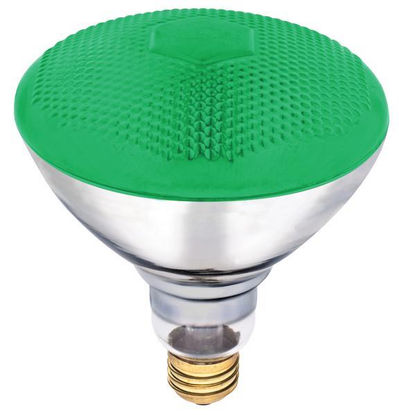 100w Par38 Floodlight Bulb Green Indoor Outdoor Floodlights 100w Par38 Floodlight Bulb Green